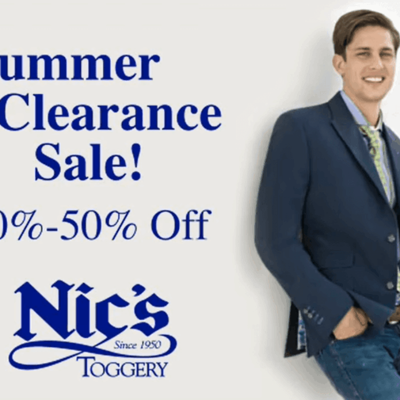 Nic’s Toggery TV Ad