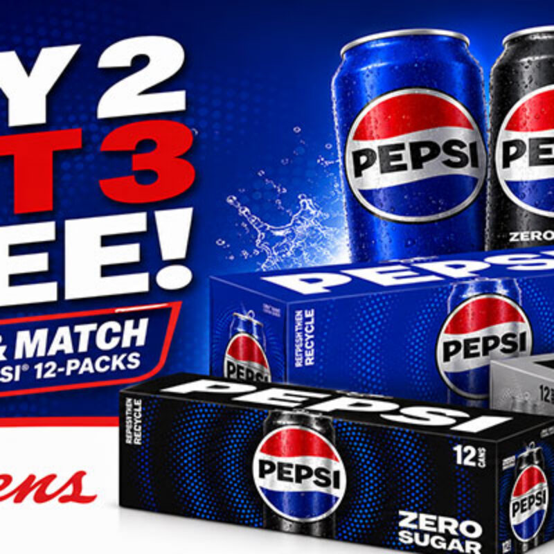 Pepsi Buy 2 Get 3 Free!